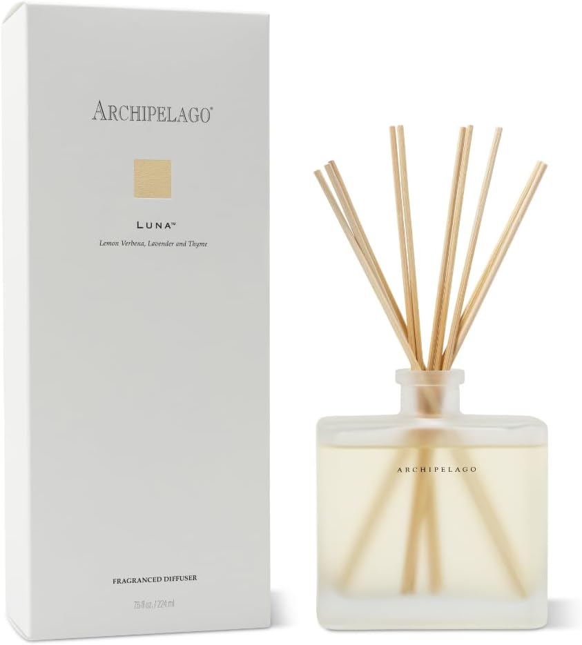 Archipelago Botanicals Luna Reed Diffuser, 7.6 fl oz