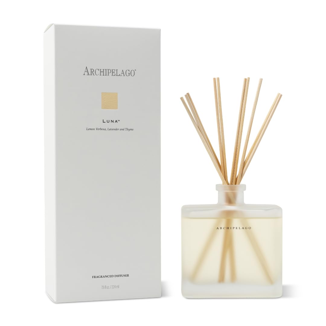 Archipelago Botanicals Luna Reed Diffuser, 7.6 fl oz