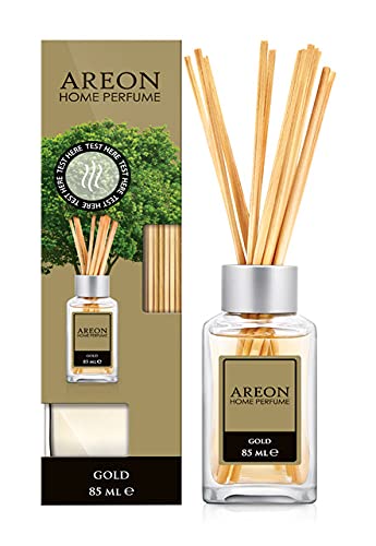 Areon Osmanthus Home Luxury Perfume Reed Diffuser,10 Rattan Reeds,50ml