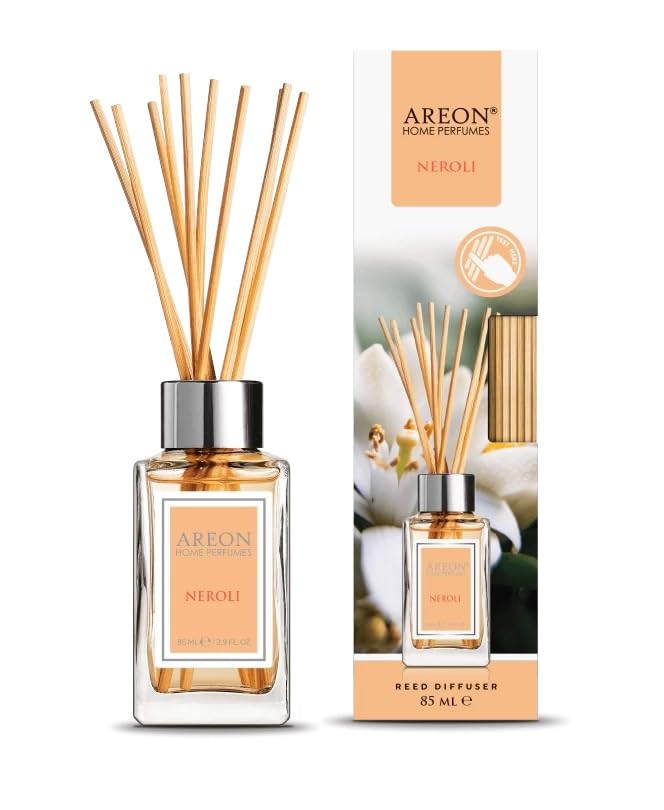 Areon Osmanthus Home Luxury Perfume Reed Diffuser,10 Rattan Reeds,50ml