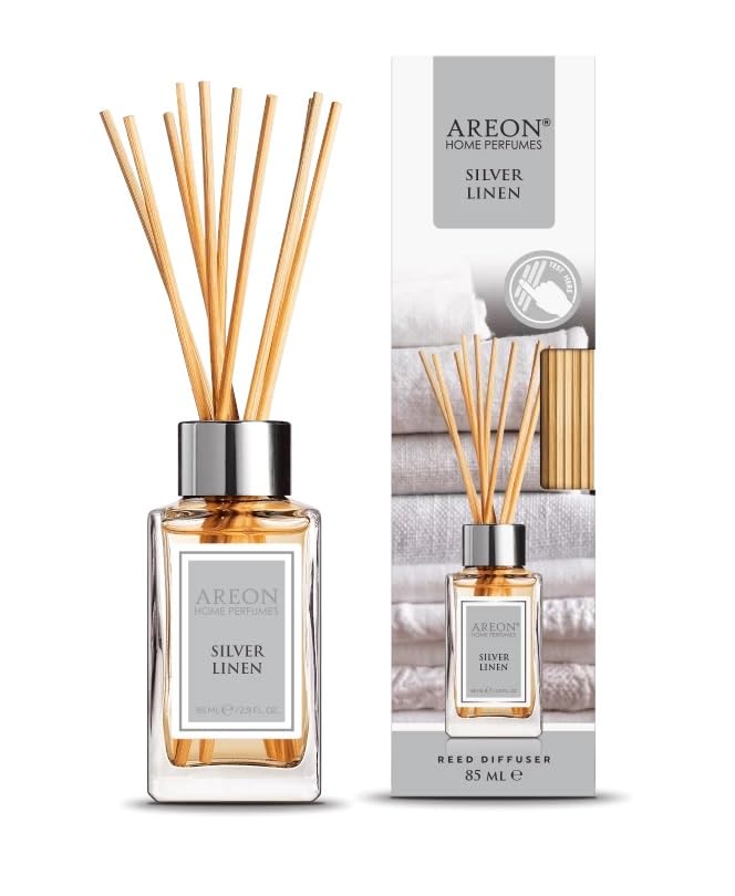 Areon Osmanthus Home Luxury Perfume Reed Diffuser,10 Rattan Reeds,50ml