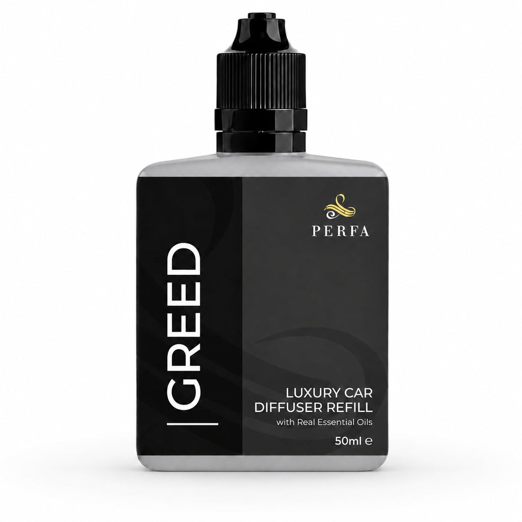 Car Air Freshener - Greed Inspired Perfume Diffuser by Perfa