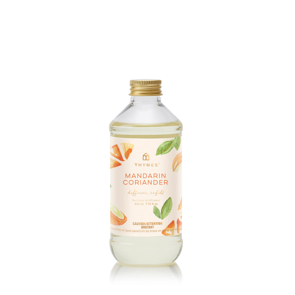 Thymes Reed Diffuser Oil Refill – Fragrance Oil for Diffuser Refill – Flameless Home Fragrance Products – Home Luxury Scents with Notes of Crisp Fir, Cedarwood & Sandalwood (Frasier Fir, 7.75 fl oz)