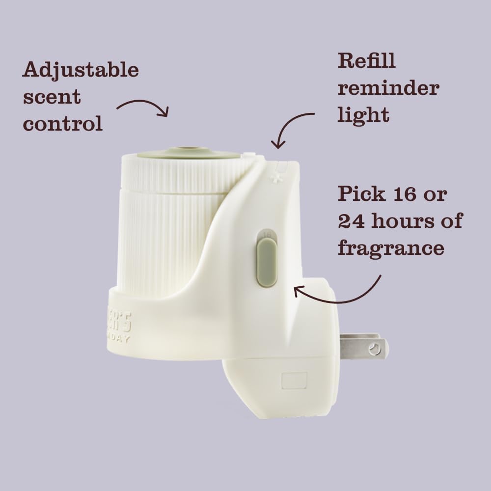 MRS. MEYER'S CLEAN DAY Scented Oil, Rain Water, 1 Warmer and Refill