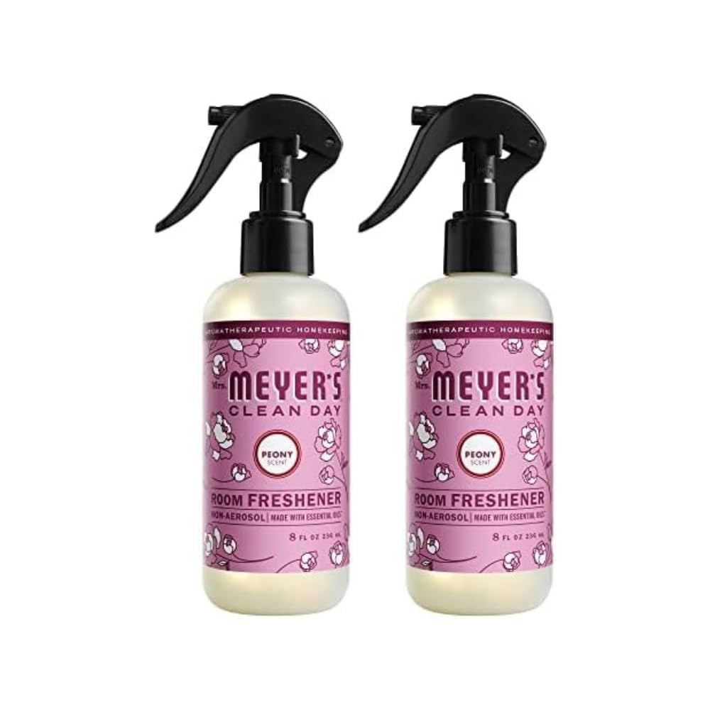 MRS. MEYER'S CLEAN DAY Room and Air Freshener Spray, Non-Aerosol Spray Bottle Infused with Essential Oils, Lavender, 8 fl. oz