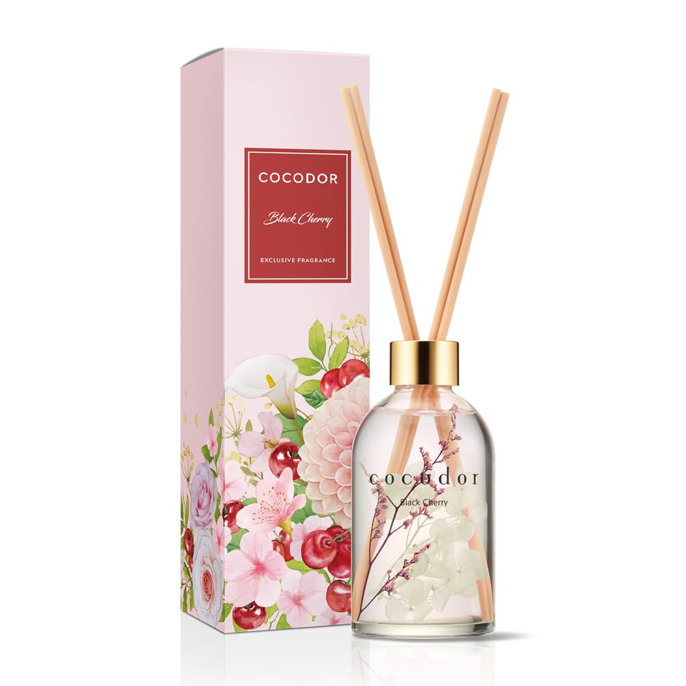 COCODOR Lavender Reed Diffuser/Garden Lavender / 6.7oz(200ml) / 1 Pack/Home Decor & Office Decor, Fragrance and Gifts