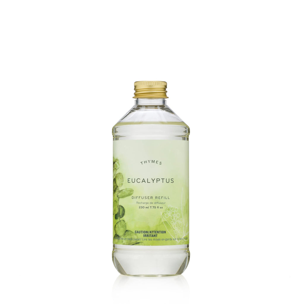Thymes Reed Diffuser Oil Refill – Fragrance Oil for Diffuser Refill – Flameless Home Fragrance Products – Home Luxury Scents with Notes of Crisp Fir, Cedarwood & Sandalwood (Frasier Fir, 7.75 fl oz)