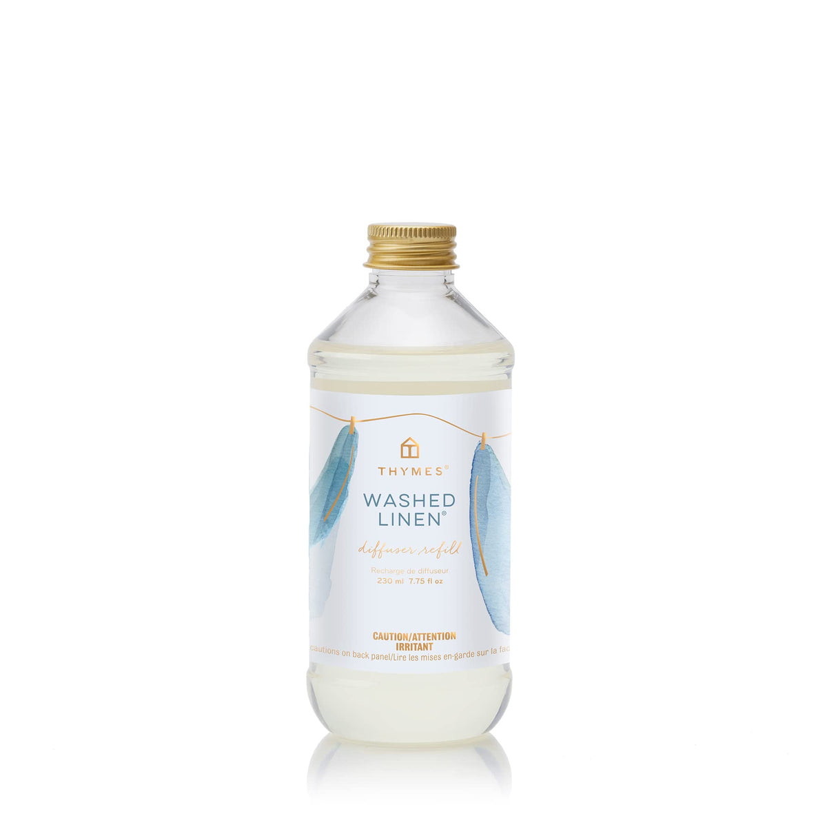 Thymes Reed Diffuser Oil Refill – Fragrance Oil for Diffuser Refill – Flameless Home Fragrance Products – Home Luxury Scents with Notes of Crisp Fir, Cedarwood & Sandalwood (Frasier Fir, 7.75 fl oz)