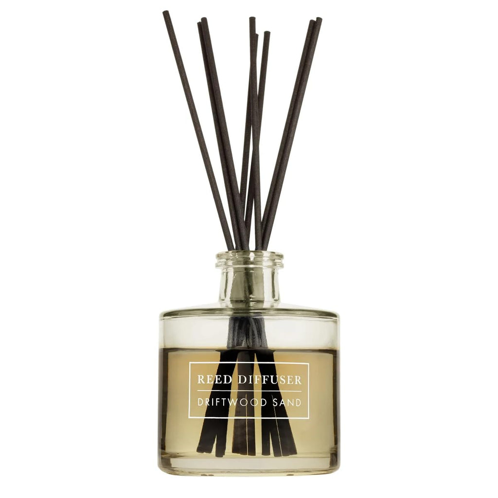 Bellevue Reed Diffuser, 6 fl oz Glass Filled Diffuser, Highly Concentrated Fragrances with Essential Oils, Home Fragrance, Scent: Island Citrus (Pack of 2)