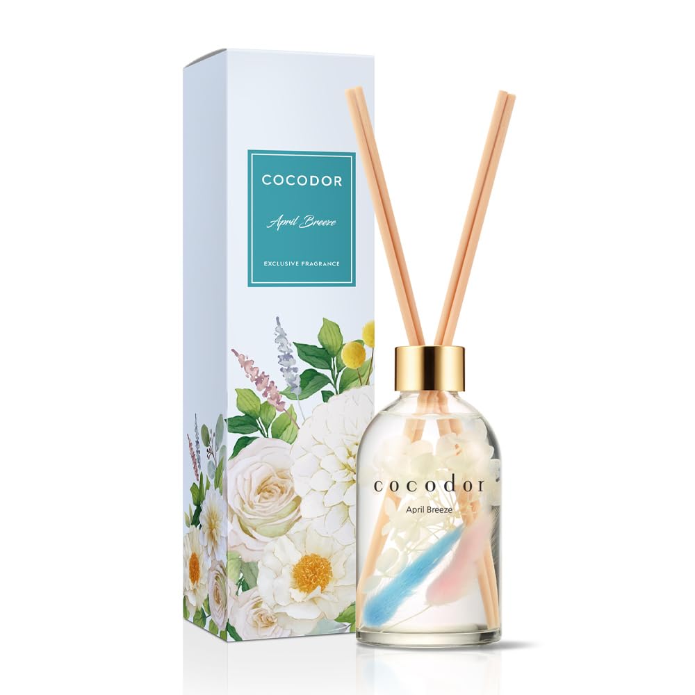 COCODOR Lavender Reed Diffuser/Garden Lavender / 6.7oz(200ml) / 1 Pack/Home Decor & Office Decor, Fragrance and Gifts
