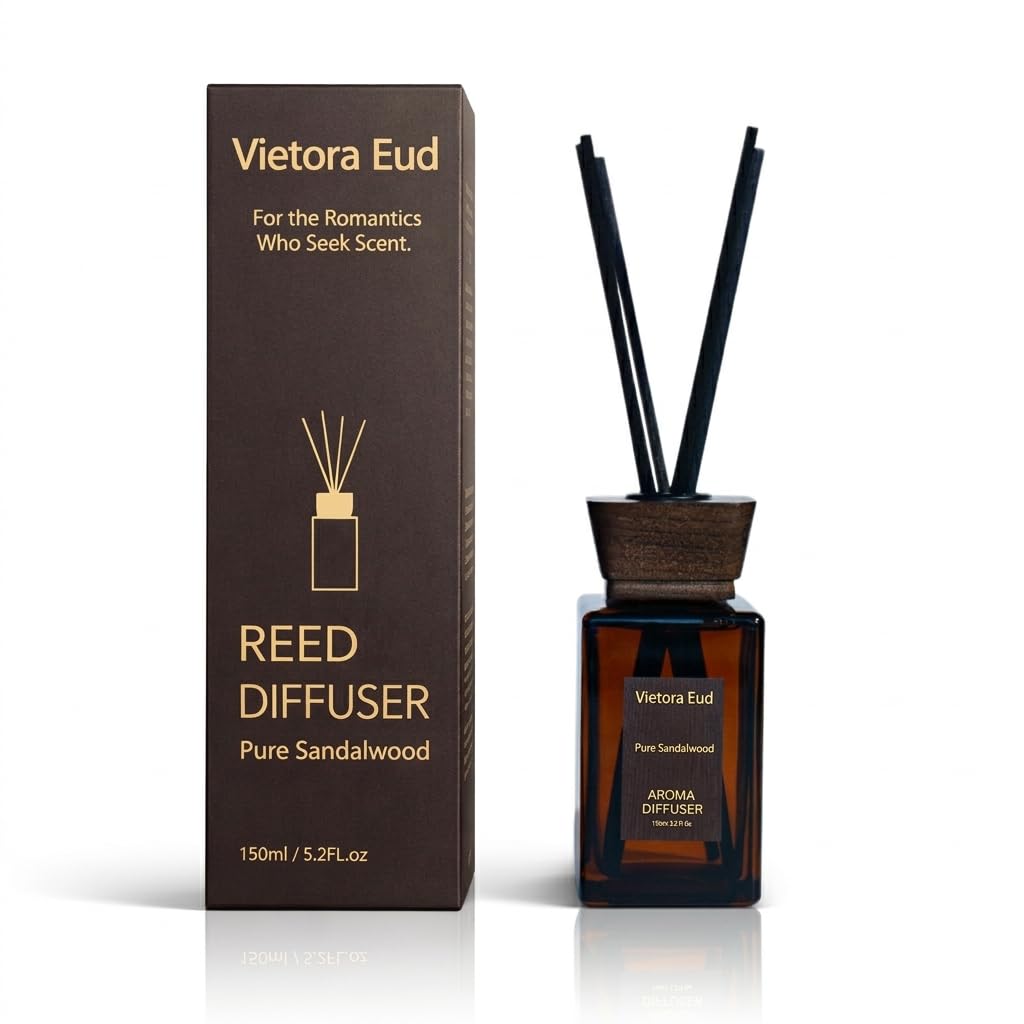 Cedarwood & White Musk Reed Diffuser, 3.34 Fl Oz