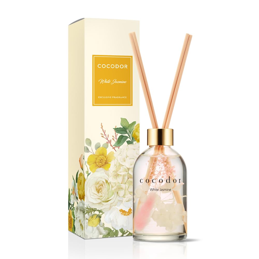 COCODOR Lavender Reed Diffuser/Garden Lavender / 6.7oz(200ml) / 1 Pack/Home Decor & Office Decor, Fragrance and Gifts