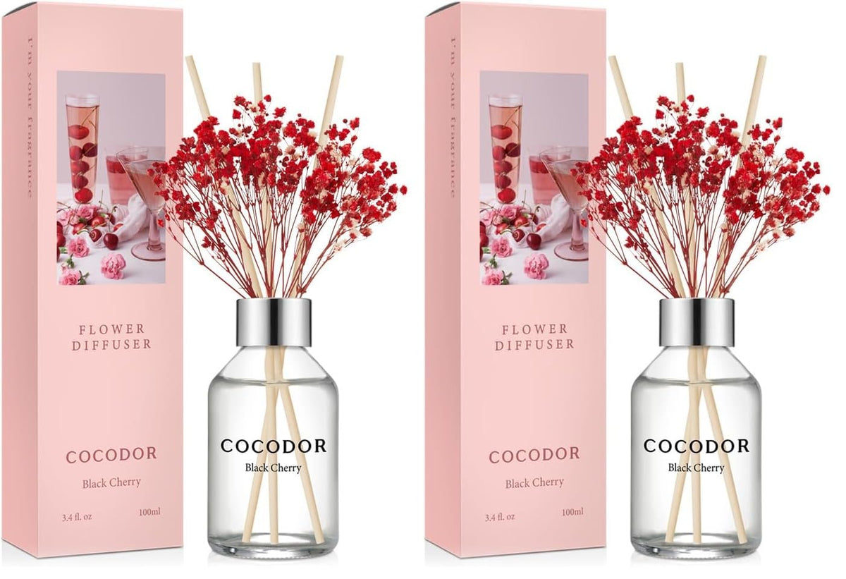 COCODOR Lavender Reed Diffuser/Garden Lavender / 6.7oz(200ml) / 1 Pack/Home Decor & Office Decor, Fragrance and Gifts
