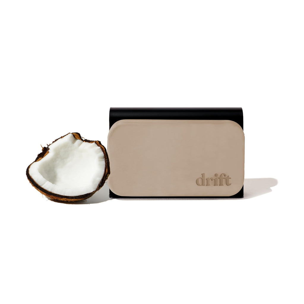 Drift Car Air Freshener - The Original Stone Air Freshener - Car Odor Eliminator - Long Lasting Scent - Metal Clip - Essential Oils - Clean Ingredients - Cabana Scent Starter Kit