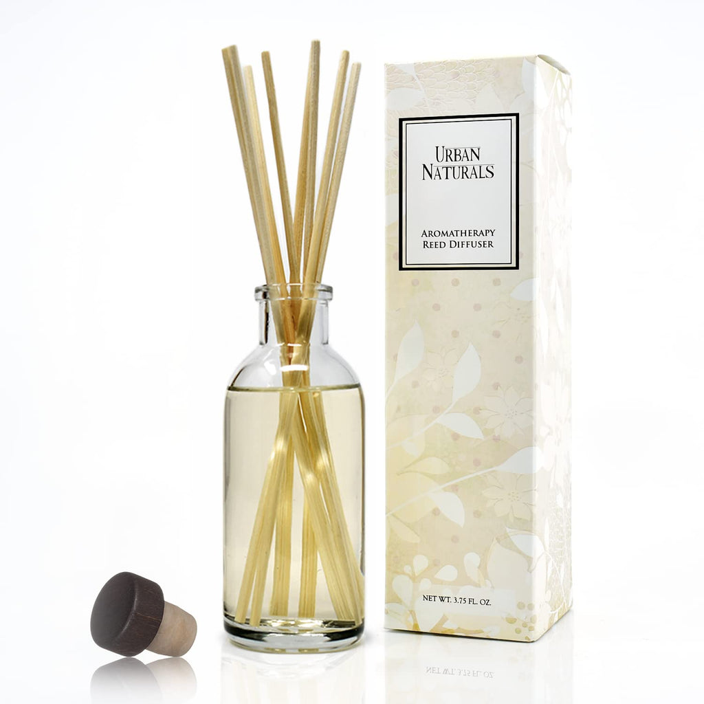 Urban Naturals Reed Diffuser Set, Apple Cinnamon - Bathroom Shelf Décor