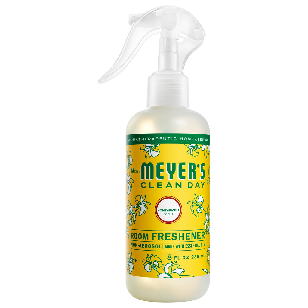 MRS. MEYER'S CLEAN DAY Room and Air Freshener Spray, Non-Aerosol Spray Bottle Infused with Essential Oils, Lavender, 8 fl. oz
