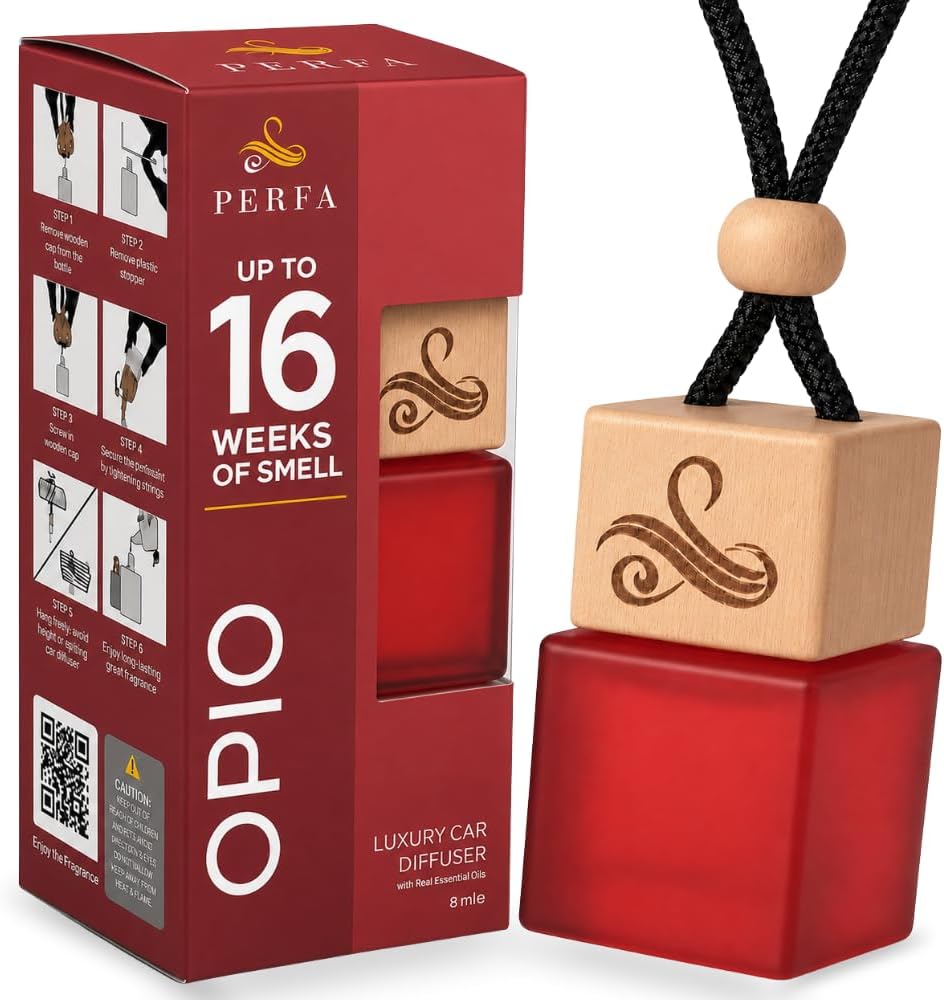 Car Air Freshener for Women - Black Op!.um Inspired Perfume by Perfa