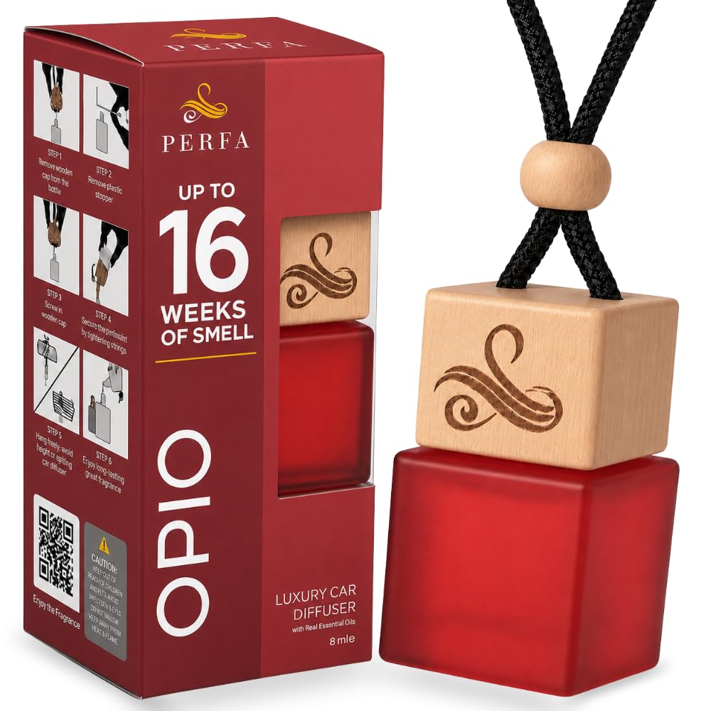 Car Air Freshener for Women - Black Op!.um Inspired Perfume by Perfa