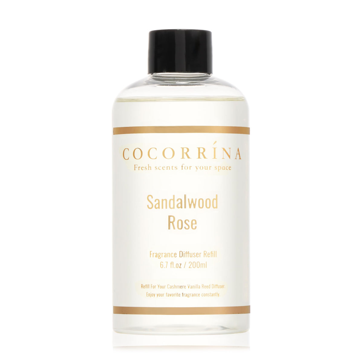 Cocorrína Reed Diffuser Set, Clean Linen 6.7 fl oz Scented Diffuser with Sticks Home Fragrance Reed Diffuser for Bathroom Shelf Décor