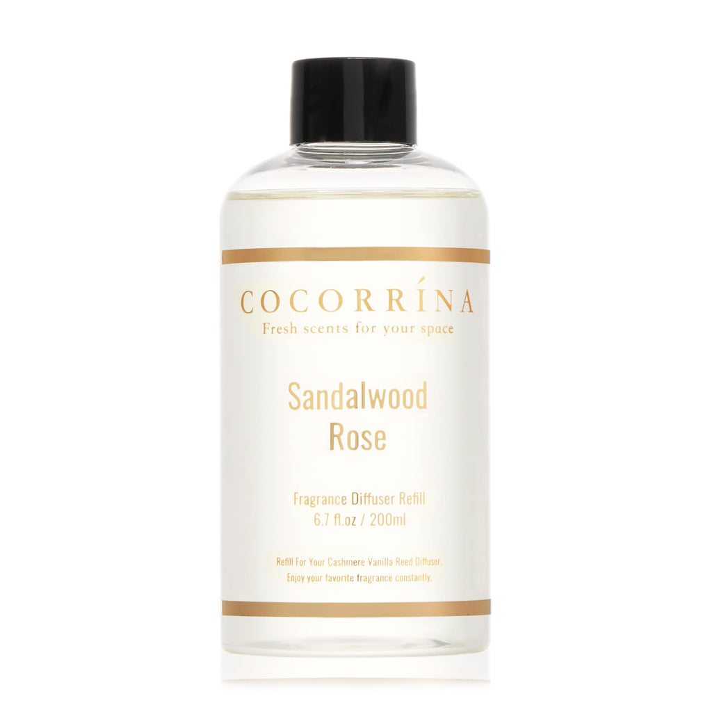 Cocorrína Reed Diffuser Set, 6.7 fl.oz Clean Linen 2 Packs Scented Diffuser with Sticks Home Fragrance Reed Diffuser for Bathroom Shelf Decor