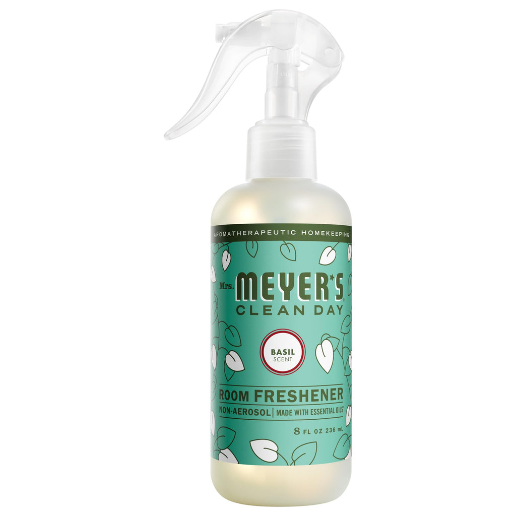 MRS. MEYER'S CLEAN DAY Room and Air Freshener Spray, Non-Aerosol Spray Bottle Infused with Essential Oils, Lavender, 8 fl. oz