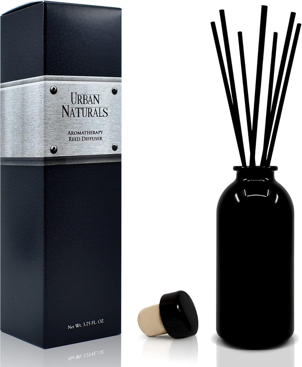 Urban Naturals Reed Diffuser Set, Apple Cinnamon - Bathroom Shelf Décor