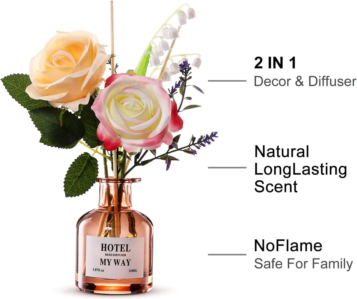 My Way Hotel Reed Diffuser – Scented Sticks for Home & Office