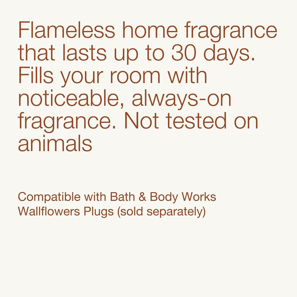 Bath & Body Works Wallflowers Refills, Warm Vanilla Scent, 6 Pack