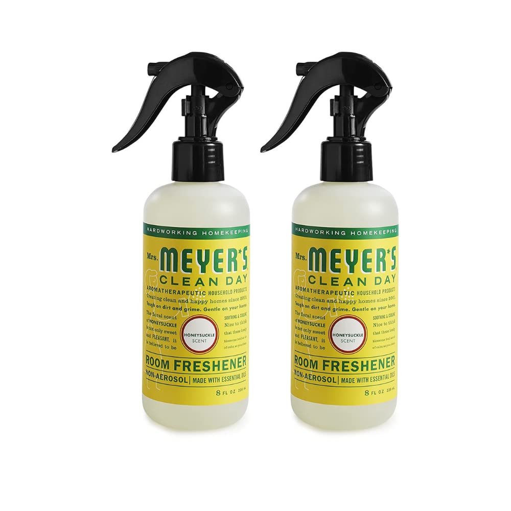 MRS. MEYER'S CLEAN DAY Room and Air Freshener Spray, Non-Aerosol Spray Bottle Infused with Essential Oils, Lavender, 8 fl. oz