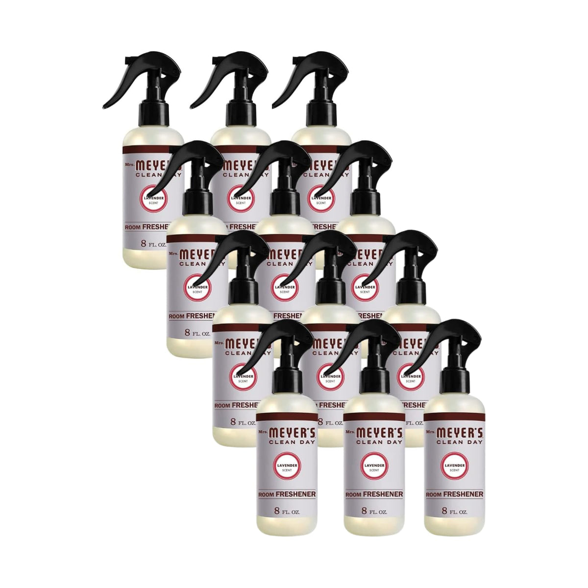 MRS. MEYER'S CLEAN DAY Room and Air Freshener Spray, Non-Aerosol Spray Bottle Infused with Essential Oils, Lavender, 8 fl. oz