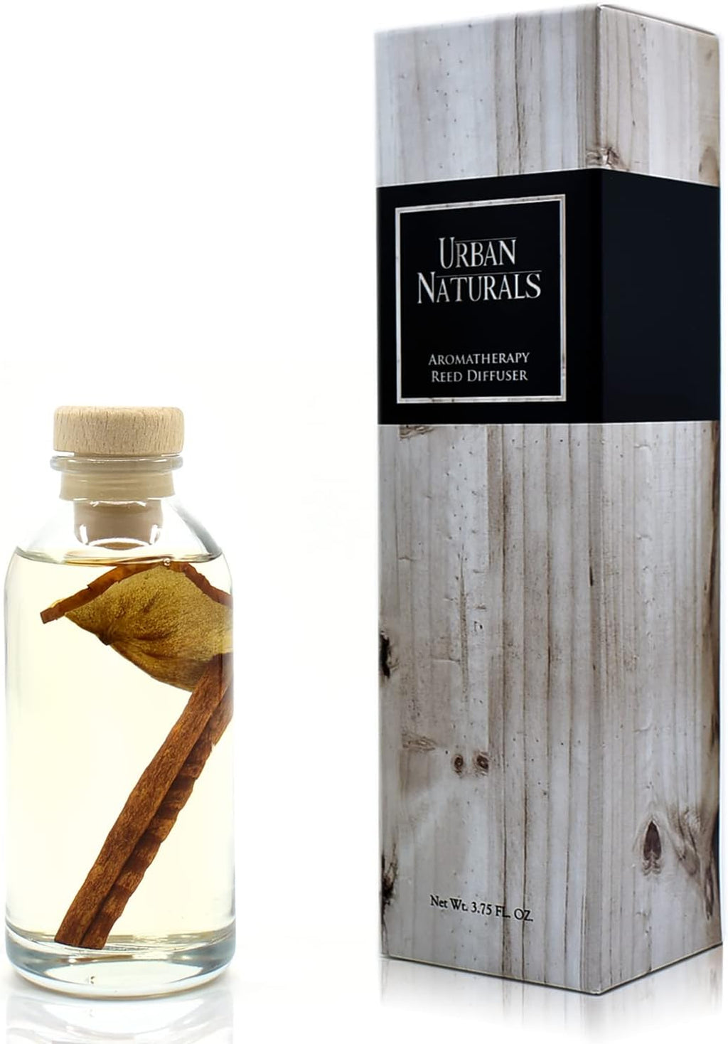 Urban Naturals Reed Diffuser Set, Apple Cinnamon - Bathroom Shelf Décor