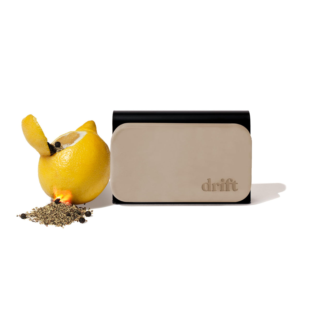 Drift Car Air Freshener - The Original Stone Air Freshener - Car Odor Eliminator - Long Lasting Scent - Metal Clip - Essential Oils - Clean Ingredients - Cabana Scent Starter Kit