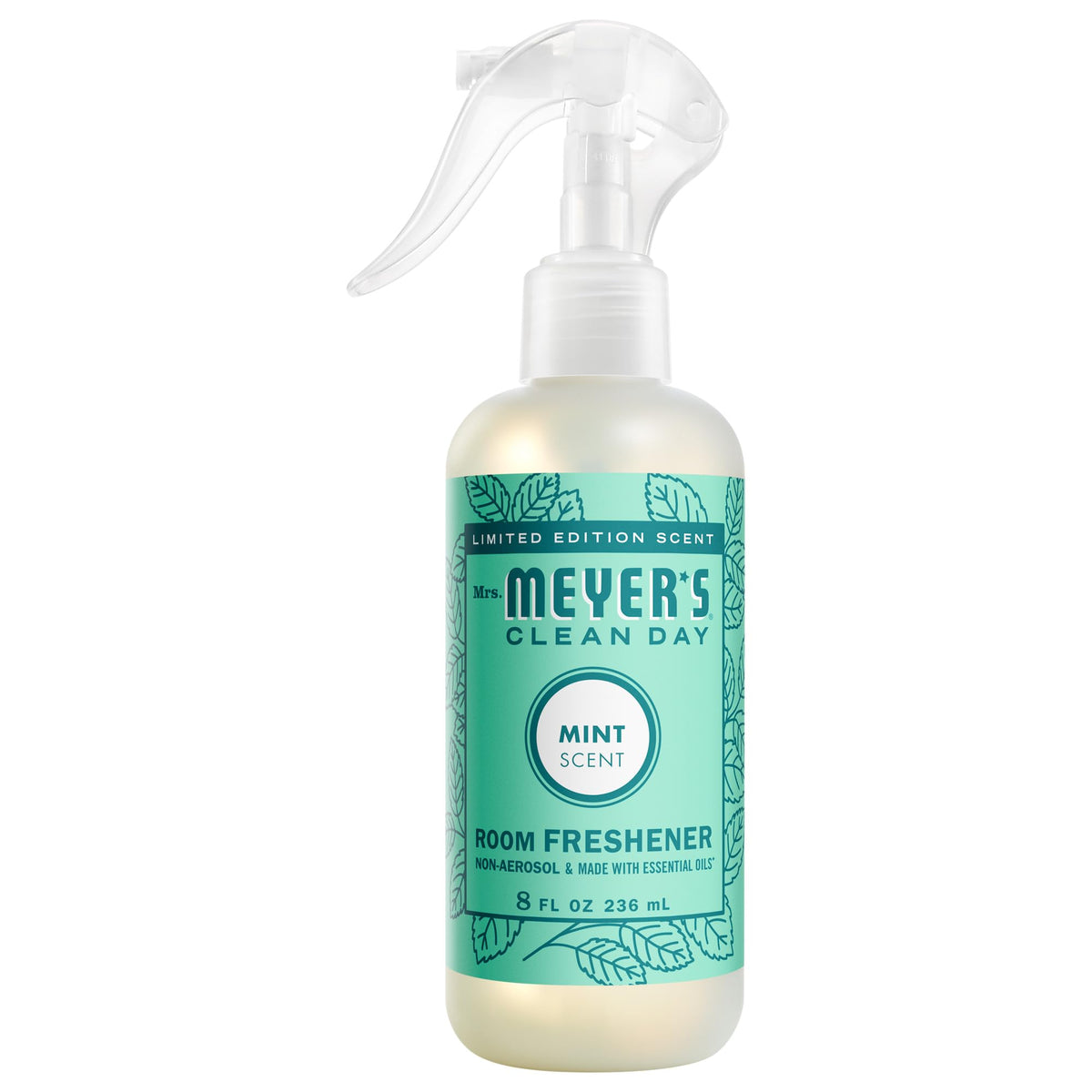 MRS. MEYER'S CLEAN DAY Room and Air Freshener Spray, Non-Aerosol Spray Bottle Infused with Essential Oils, Lavender, 8 fl. oz