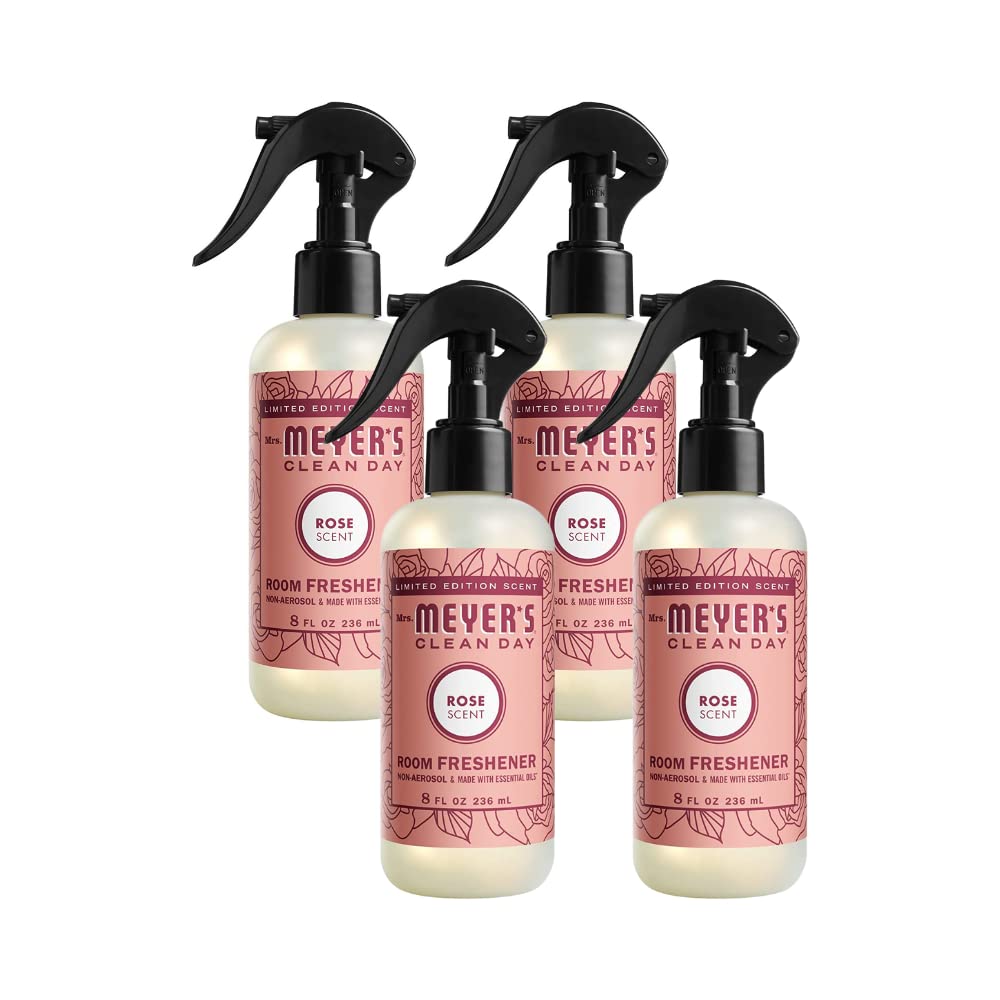 MRS. MEYER'S CLEAN DAY Room and Air Freshener Spray, Non-Aerosol Spray Bottle Infused with Essential Oils, Lavender, 8 fl. oz