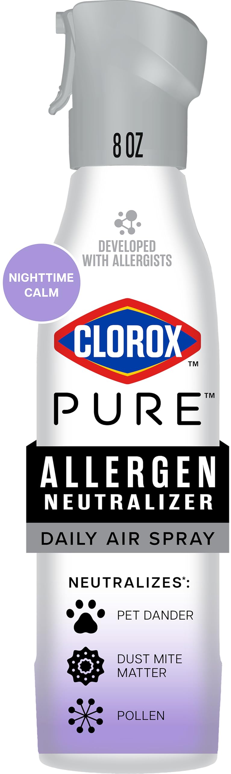 Clorox PURE Allergen Neutralizer Daily Air Spray, Clean Breeze, 8 fl. oz.