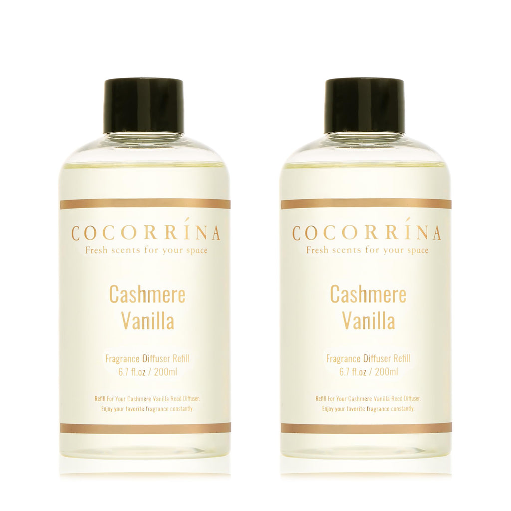 Cocorrína Reed Diffuser Set, Clean Linen 6.7 fl oz Scented Diffuser with Sticks Home Fragrance Reed Diffuser for Bathroom Shelf Décor