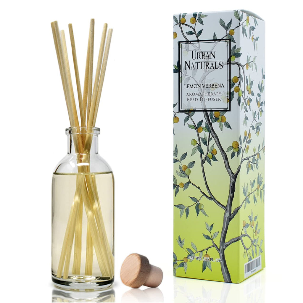 Urban Naturals Reed Diffuser Set, Apple Cinnamon - Bathroom Shelf Décor