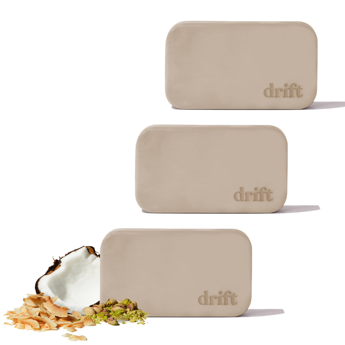 Drift Car Air Freshener - The Original Stone Air Freshener - Car Odor Eliminator - Long Lasting Scent - Metal Clip - Essential Oils - Clean Ingredients - Cabana Scent Starter Kit