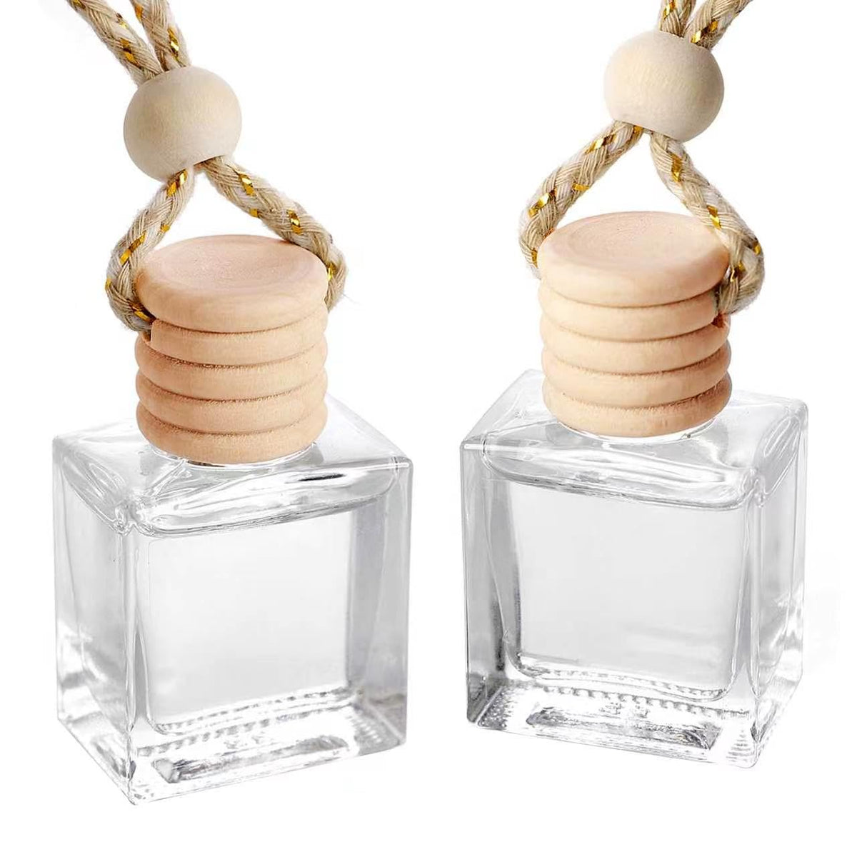Car Air Freshener Hanging Vanilla 2 Pack,Essential Oils Diffuser Car Scents Decor Air Freshener,Long-Lasting Cute Car Accessories for Women & Men