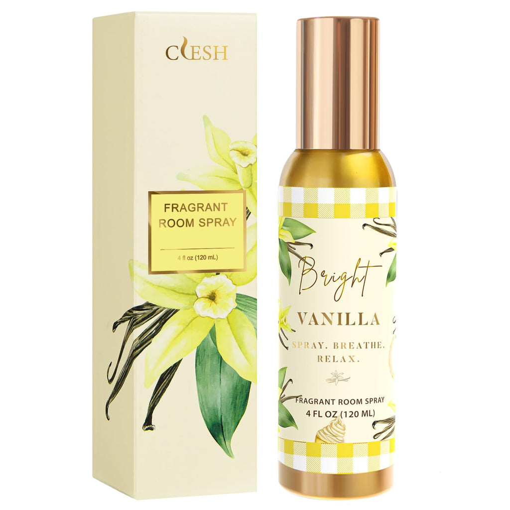Room Spray, White Gardenia, 4 fl oz, Air Freshener for Home, Bathroom