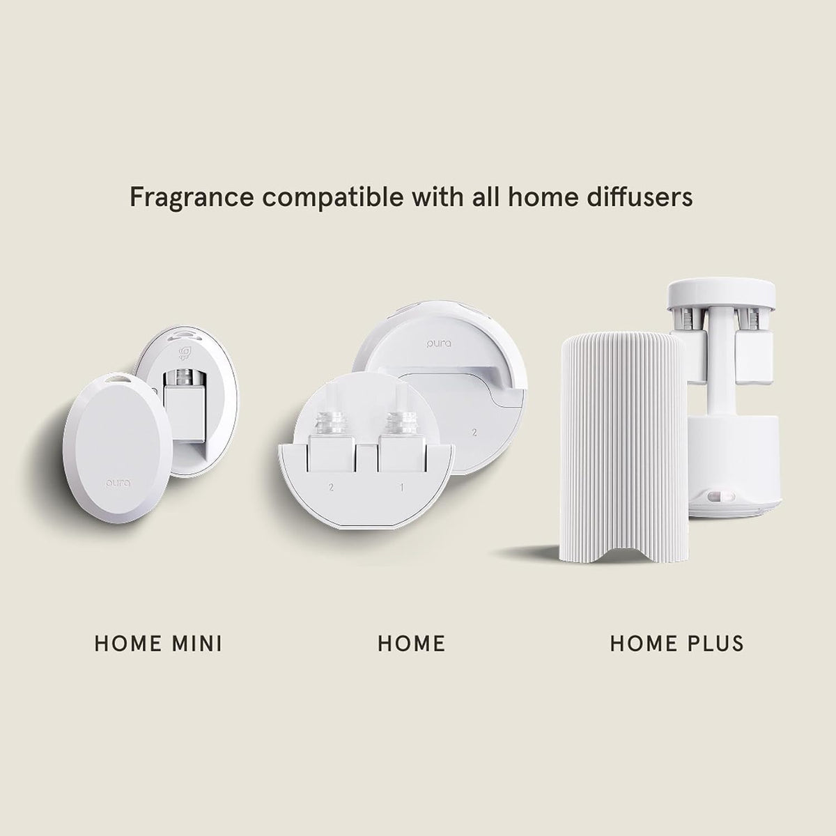 Pura x Studio McGee Home Diffuser Refill, 2 Pack, Santal Vanilla