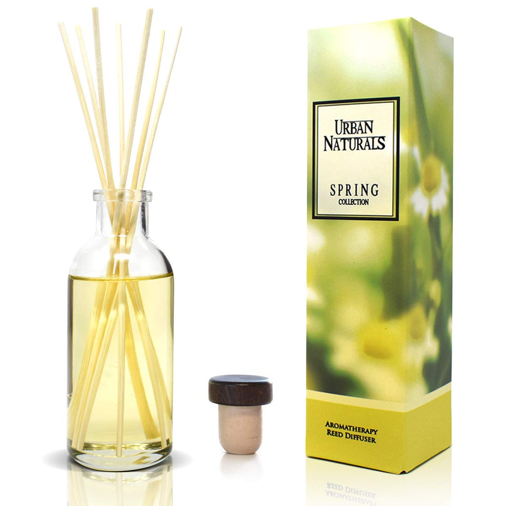 Urban Naturals Reed Diffuser Set, Apple Cinnamon - Bathroom Shelf Décor