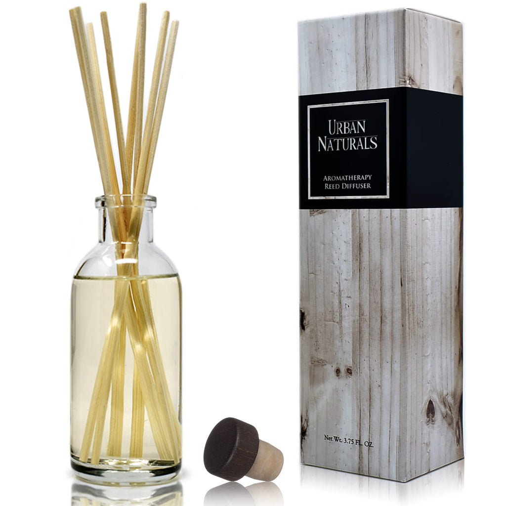 Urban Naturals Reed Diffuser Set, Apple Cinnamon - Bathroom Shelf Décor