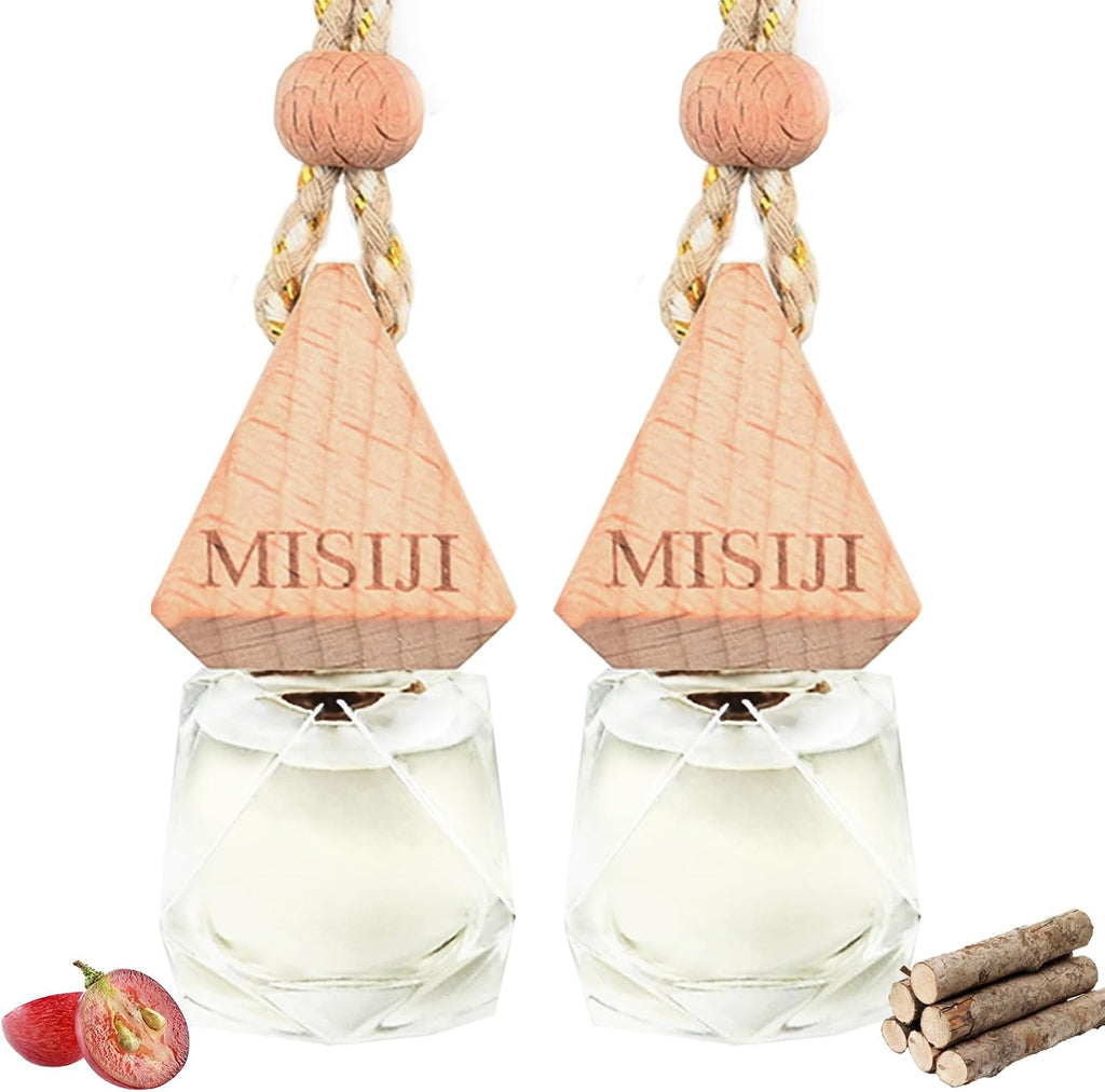 Hanging Car Air Freshener-Teakwood,Long Lasting Fragrance Car Scents,Car Decorations