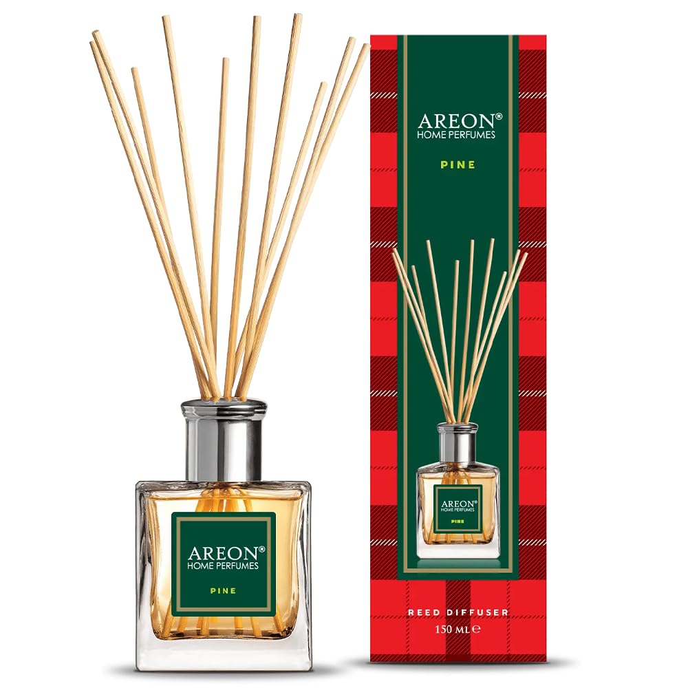 Areon Osmanthus Home Luxury Perfume Reed Diffuser,10 Rattan Reeds,50ml