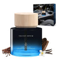 Car Air Freshener 50ML (1.7 FL OZ) Car Air Fresheners Perfume - Mahogany Teakwood Fragrance Oil Air Diffuser for Car, 180+ days Long Lasting Fragrance, Wooden Cup Design Car Fresheners, Made in USA