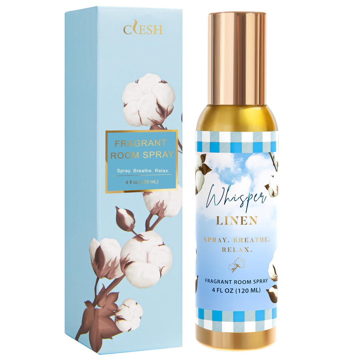 Room Spray, White Gardenia, 4 fl oz, Air Freshener for Home, Bathroom