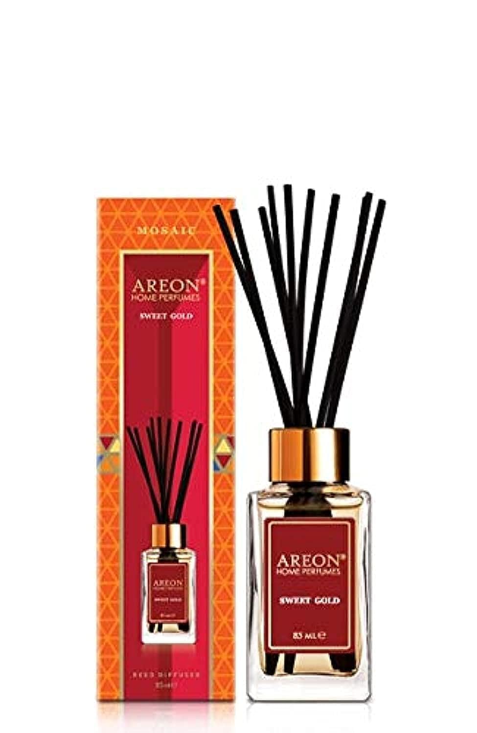 Areon Osmanthus Home Luxury Perfume Reed Diffuser,10 Rattan Reeds,50ml