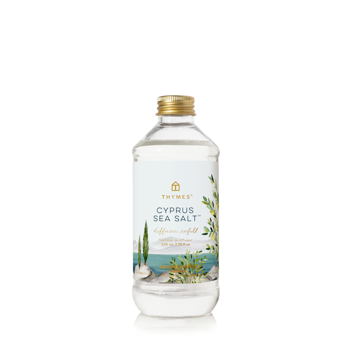 Thymes Reed Diffuser Oil Refill – Fragrance Oil for Diffuser Refill – Flameless Home Fragrance Products – Home Luxury Scents with Notes of Crisp Fir, Cedarwood & Sandalwood (Frasier Fir, 7.75 fl oz)