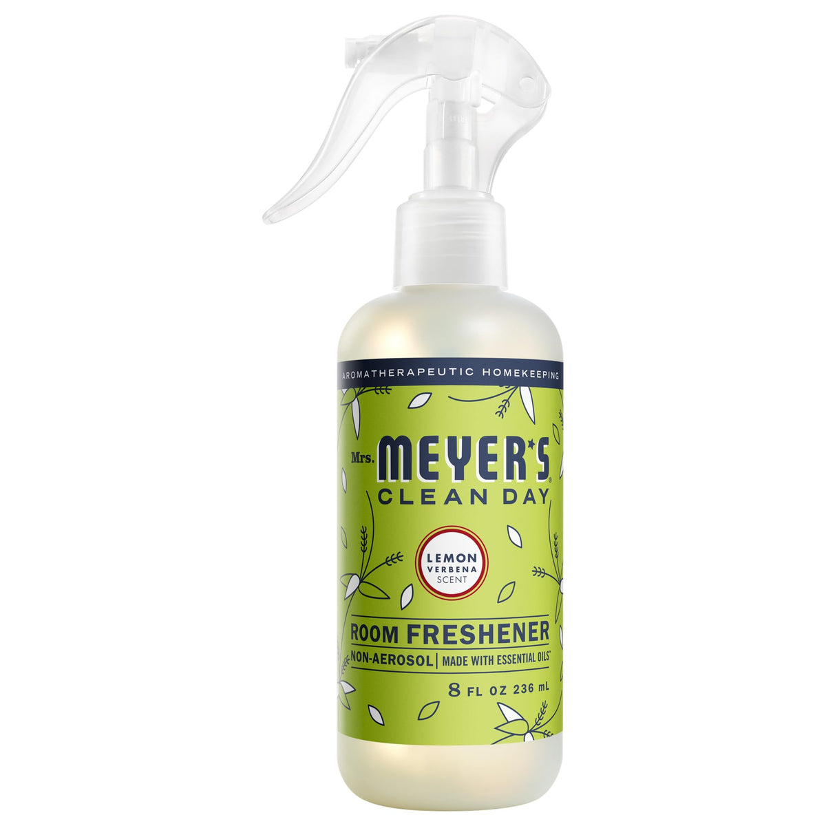 MRS. MEYER'S CLEAN DAY Room and Air Freshener Spray, Non-Aerosol Spray Bottle Infused with Essential Oils, Lavender, 8 fl. oz